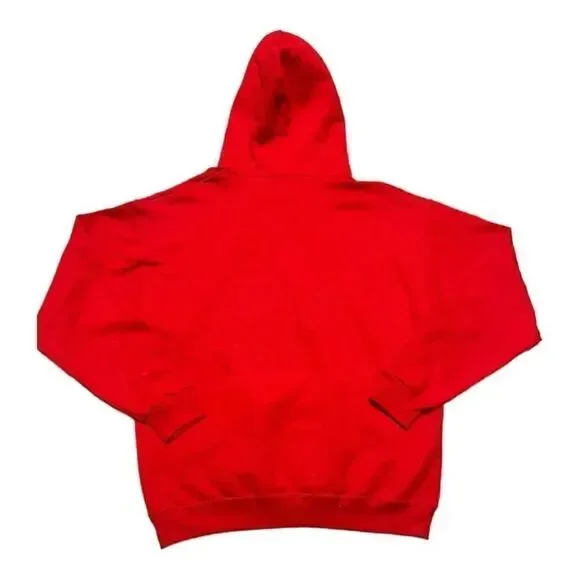 women’s YELLOWSTONE “ALL I WANT FOR CHRISTMAS IS RIP” red hoodie NWT size large - Picture 5 of 7
